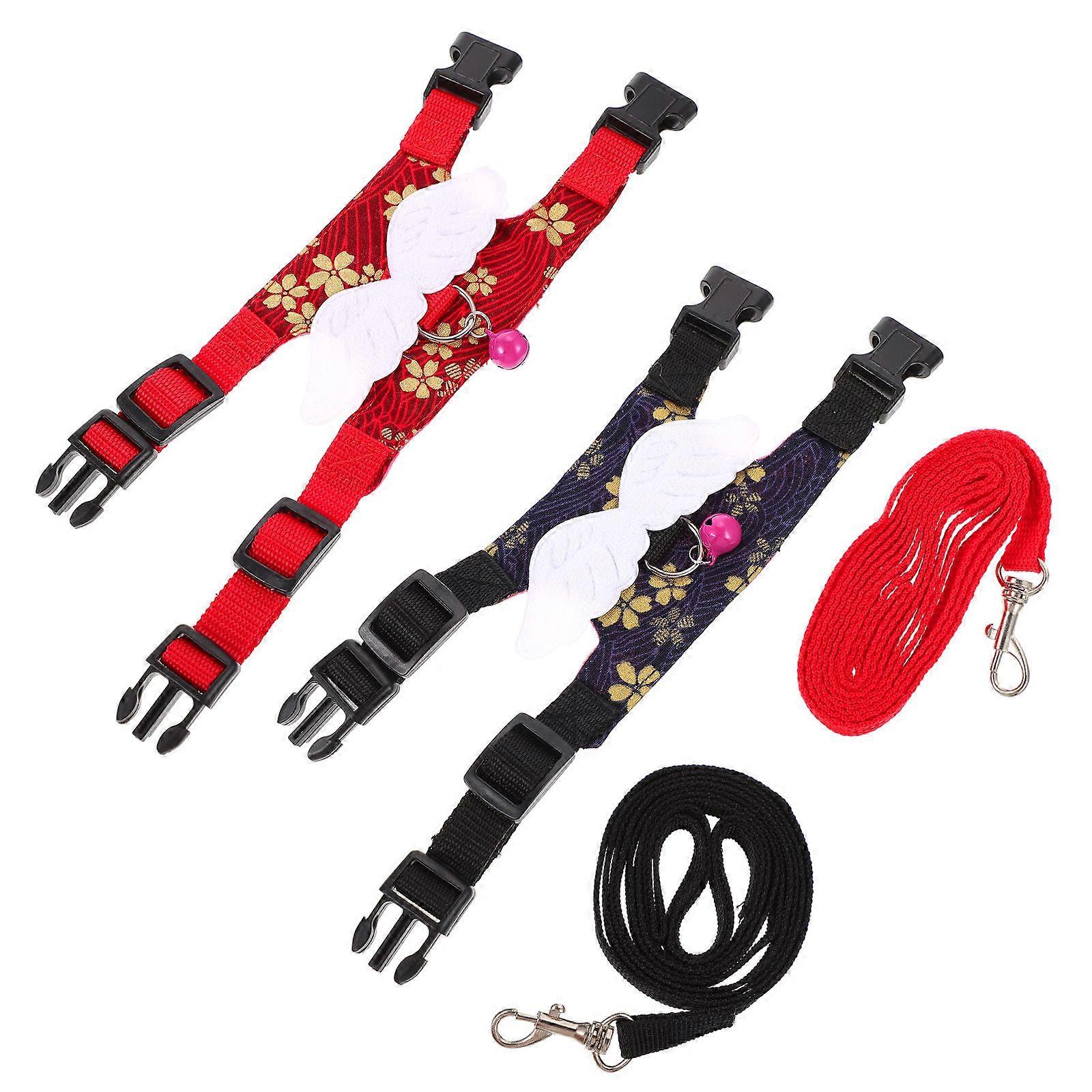 Pet Costume Harness And Leash Set For Small Animals Ideal For Outdoor Activities Assorted Color Easy To Put Set