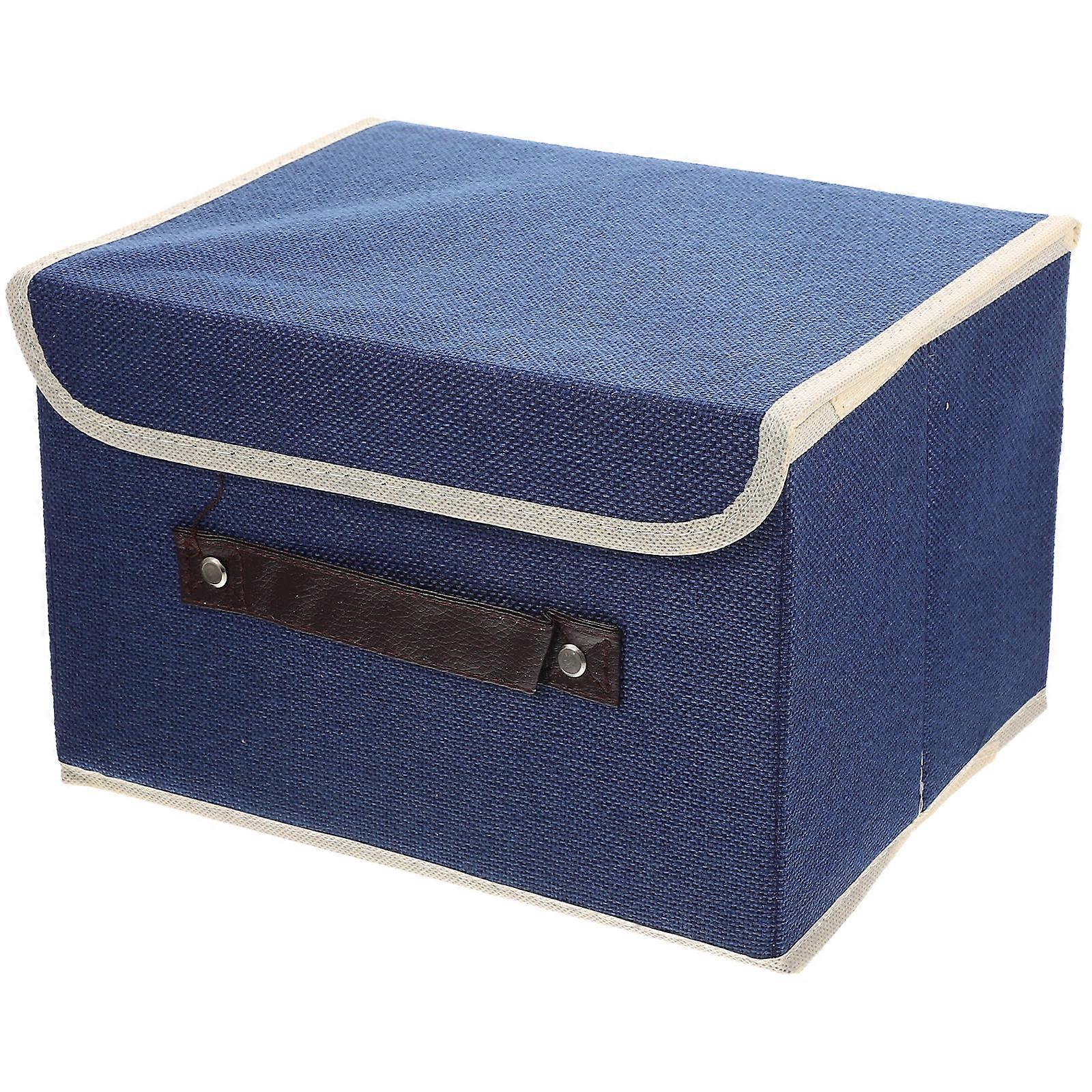 Simple Design Clothes Storage Container For Student Dormitory Usage 10.4X8.3X6.9In Foldable 1Set