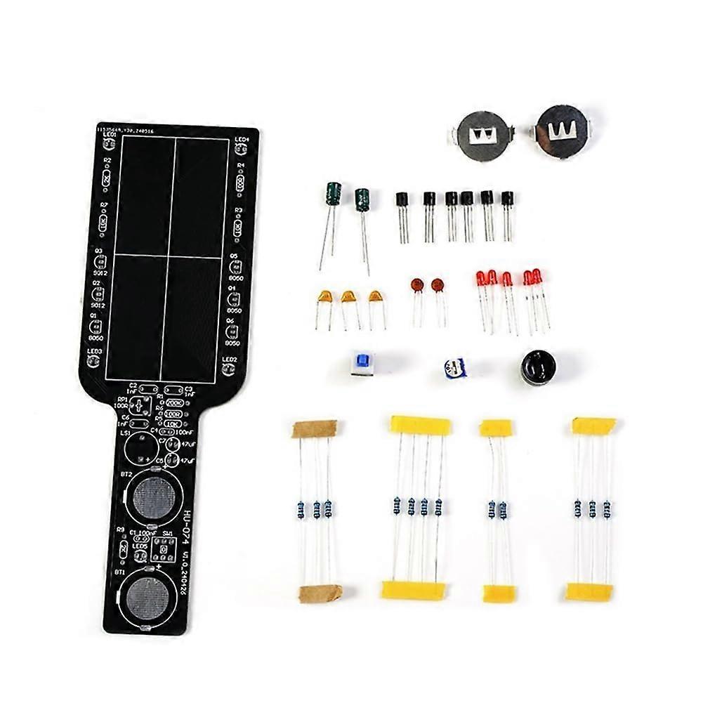 DIY Metal Detector Kit, Electronic Assembly DIY Set, Simple Metal Finder, Includes Loose Parts and Soldering Practice Board