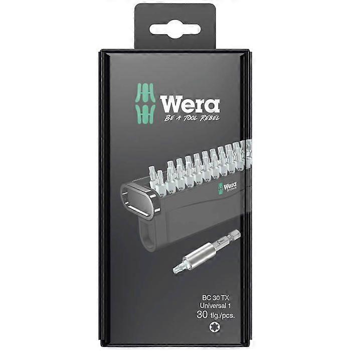 Wera Bit-Check 30 TX Universal 1 SB 05057900001 Jeu de 30 embouts TORX