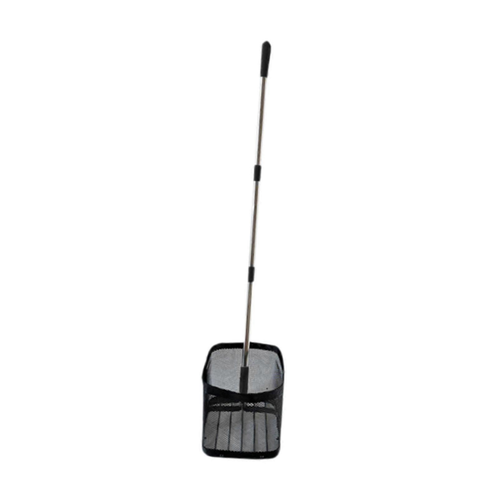 Ping Pong Ball Retriever Recording Container for Picking and Storing Balls Recording Tool Ping Pong Ball Picker Black