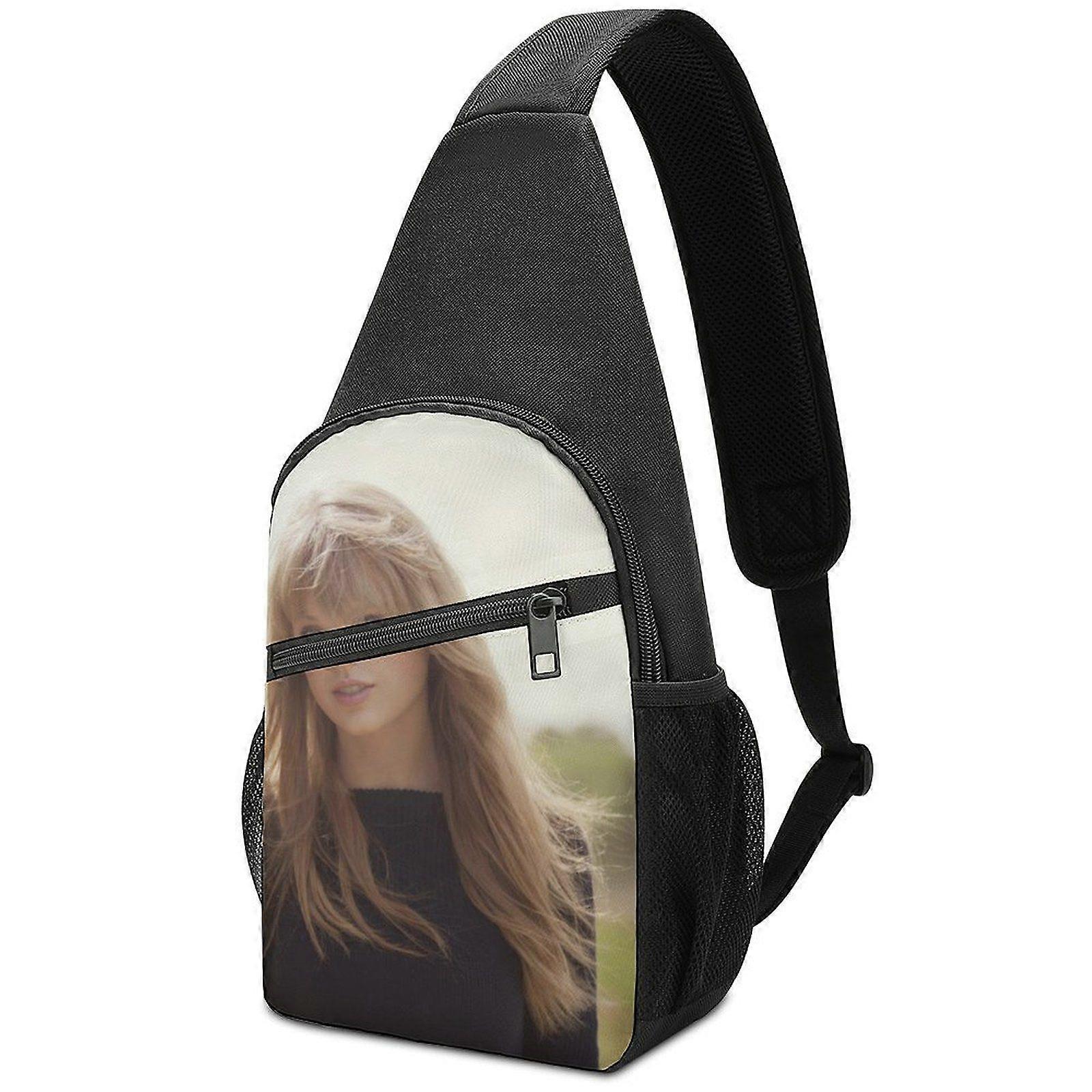 o8355 Taylor Swift Minimalist Oxford Crossbody Bag and Backpack with Detachable Buckle, Comfortable Sponge Padding, and Adjustable Strap p8355