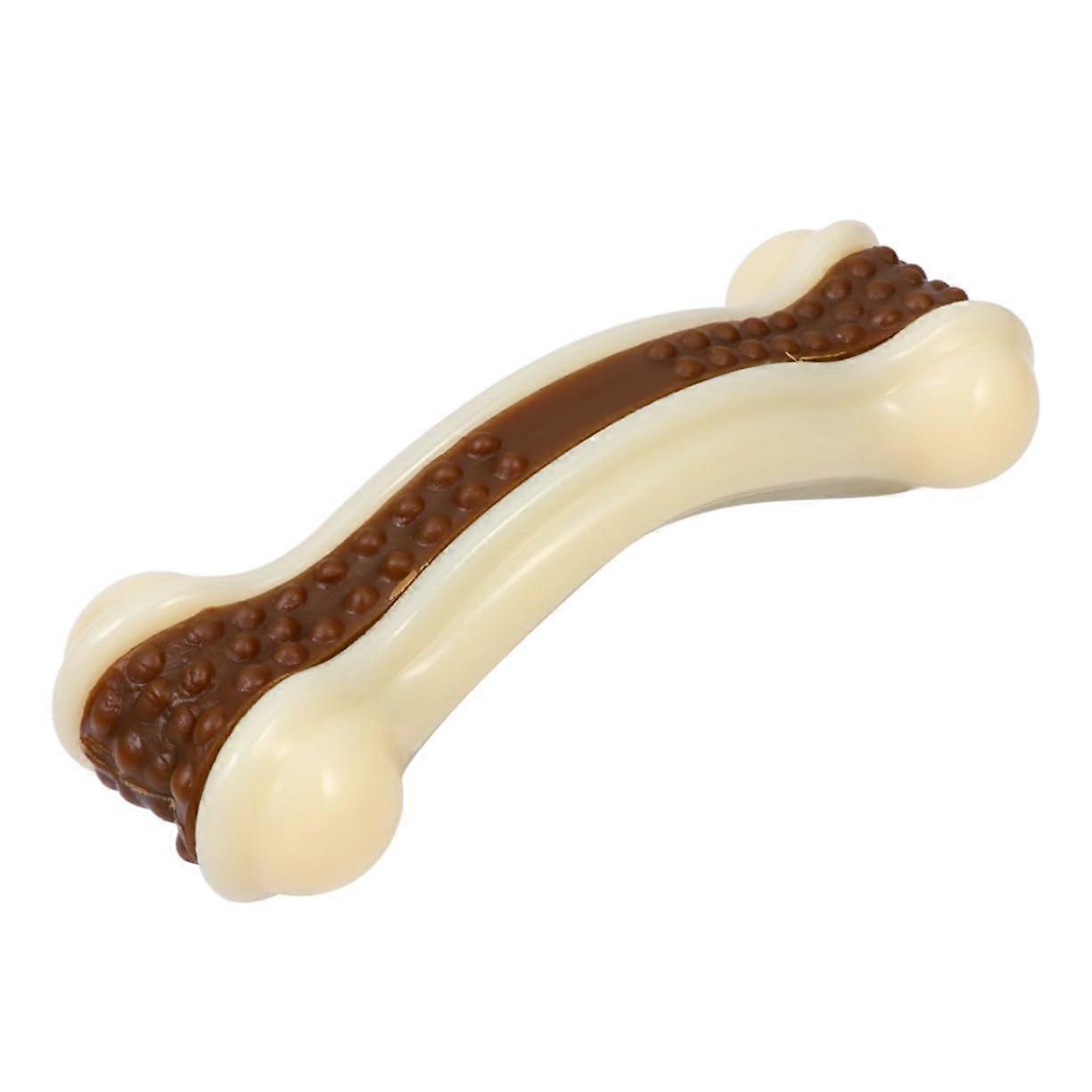 Durable Large Dog Grinding Stick Bone Odorless Teeth Cleaning Toy for Puppies 10 Inches Long Soft Material Prevents Sofa Damage