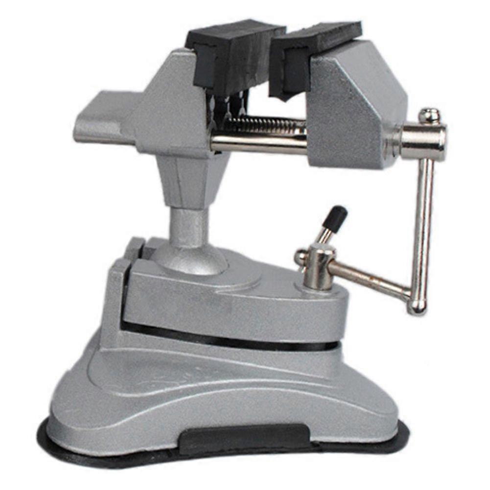 Multi-Angle Swivel Head Bench Vice With Suction Base, Adjustable Position, Workbench Vice
