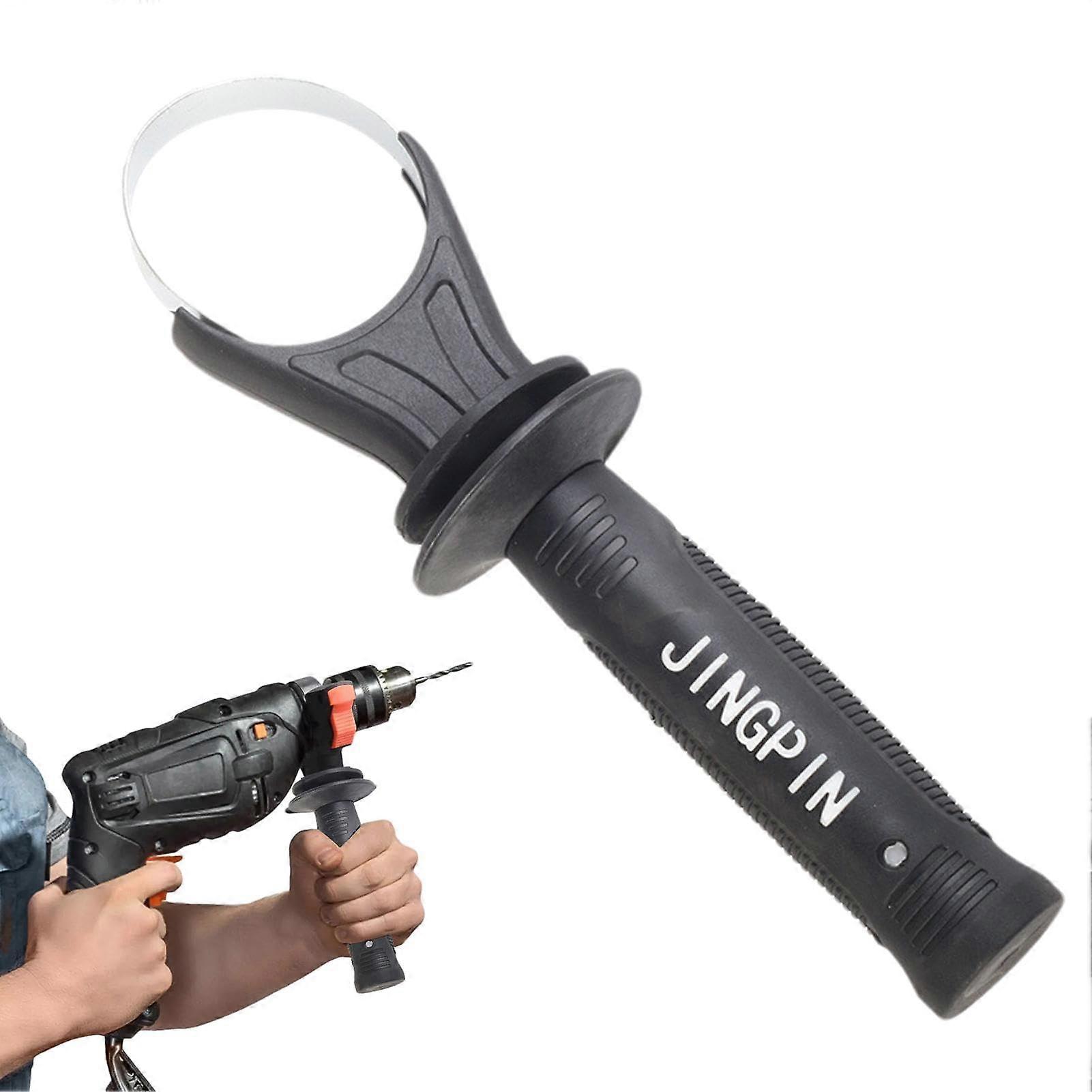 Hollow-sided Auxiliary Hammer Handle | Recessed Flank Aid for Impact Drill | Replacement Part for Electric Hammer