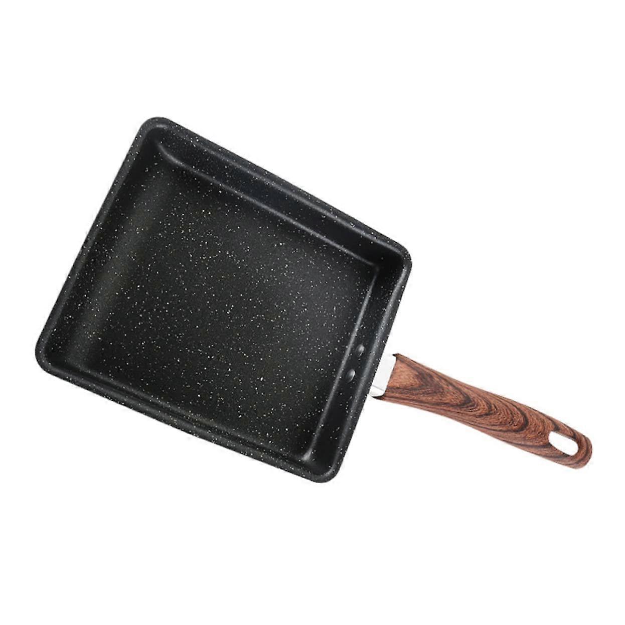 1PC Non Stick Breakfast Pan for Tamagoyaki Omelette Fried Eggs with Heat Resistant Handle