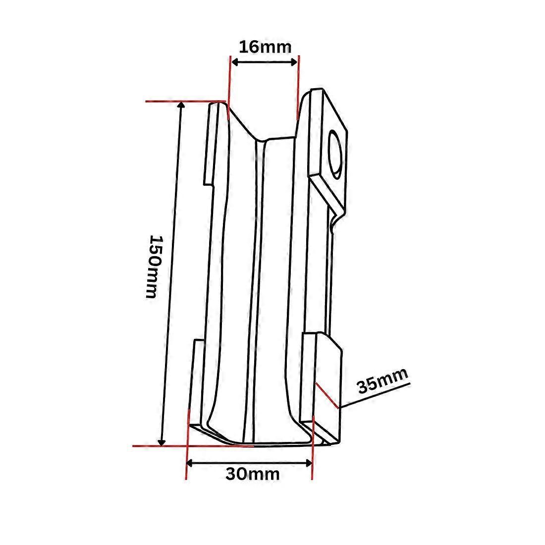 Acla Guide Shoe Insert 150x30x35 16mm