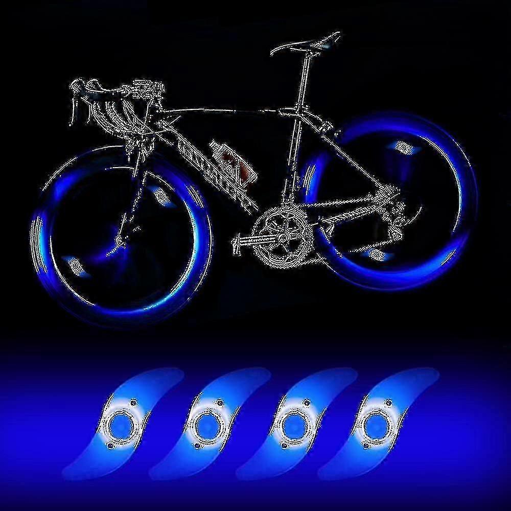 Lumière de roue de vélo LED étanche, 3 modes clignotants pour la sécurité à vélo