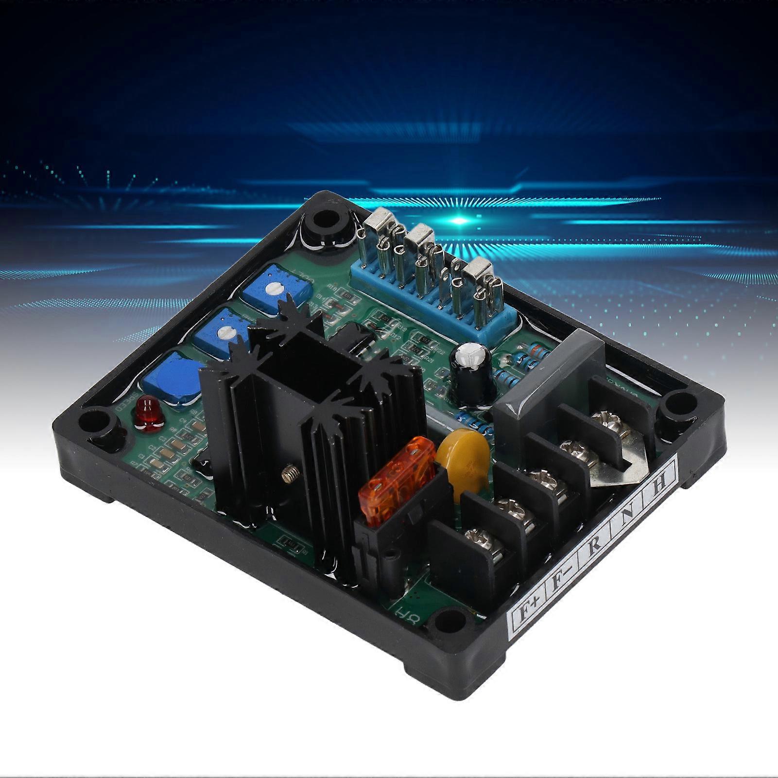 Generator Single Phase Automatic Voltage Regulator Panel High Accuracy Stable AVR Module 100‑260V 8A 