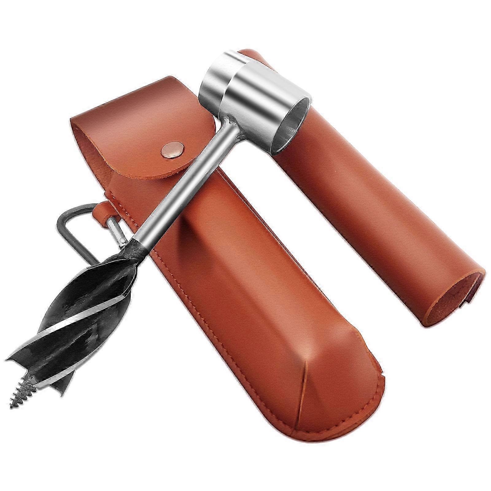 Hand Drill For Woodworking, Manual Survival Drill, Camping Manual Auger For Camping