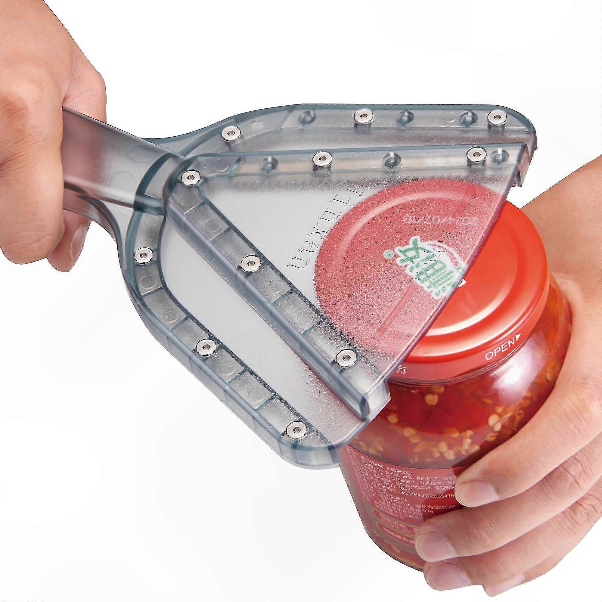 Senior-Friendly Jar Opener for Weak Hands & Arthritis - Effortless Bottle Cap Twister, Easy-to-Use Kitchen Tool