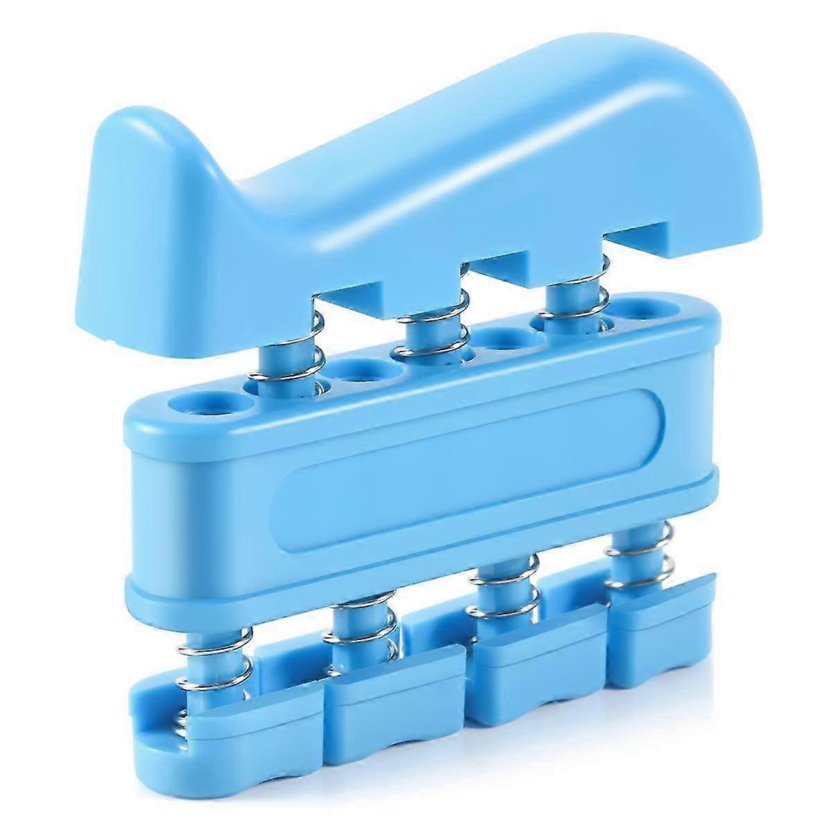 Finger muscle gripper for strength training and rehabilitation, hand exerciser, blue gym tool
