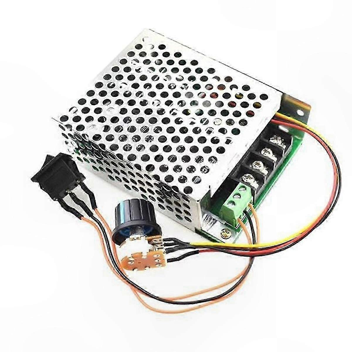 DC Motor Speed Controller 12V-48V Forward Reverse Switch 40A Regulator