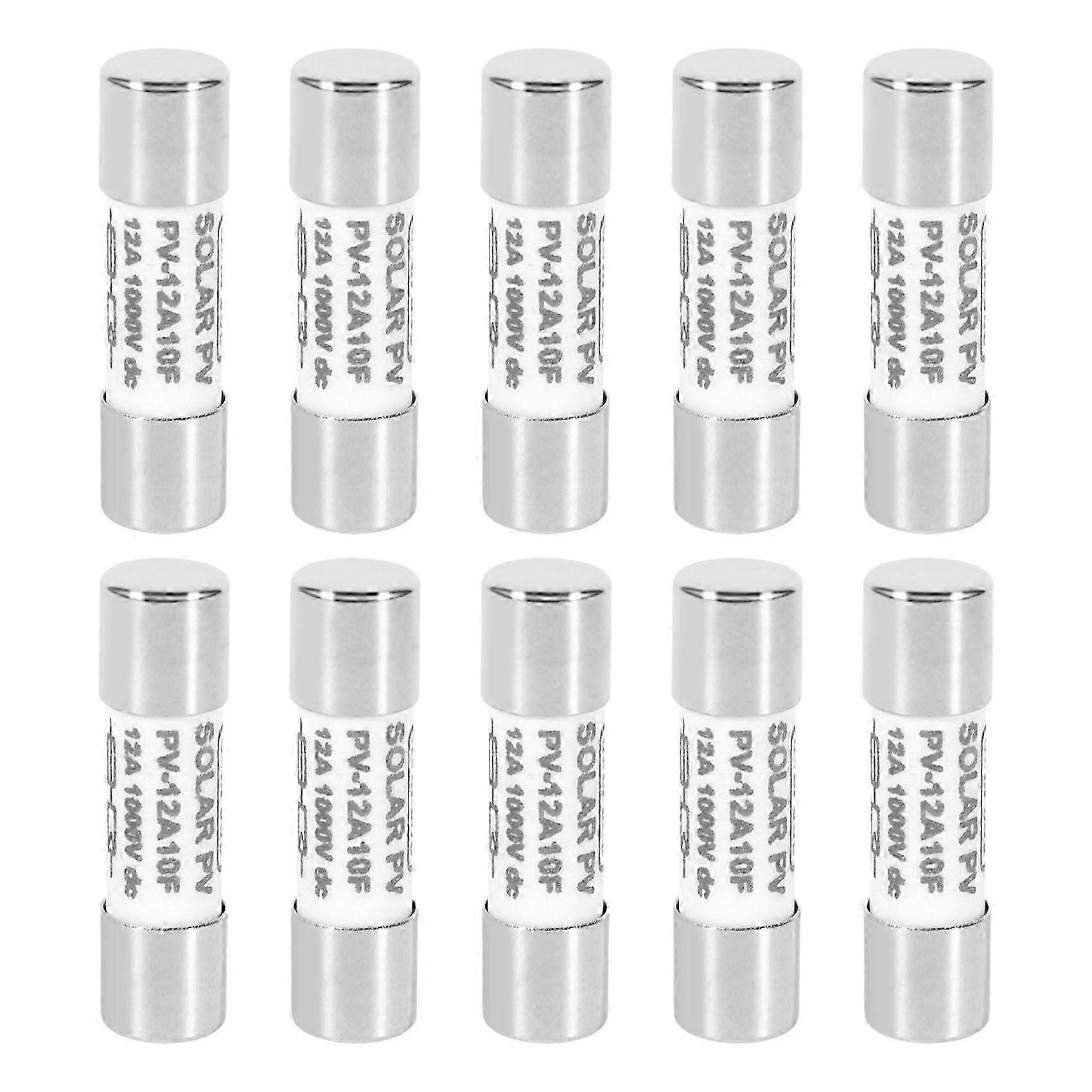 Explosion Proof Fuse 1000V 12A for Solar PV 10 Pcs