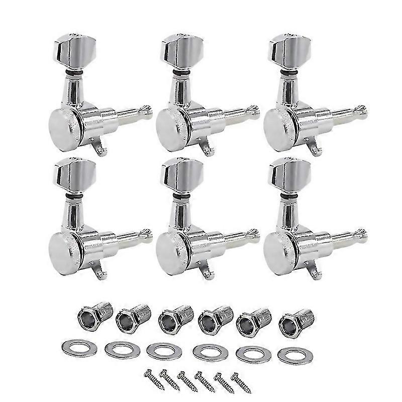 For Guitar Locking Tuners String Tuning Pegs Machines Heads Set For Fender Stratocaster Telecaster G