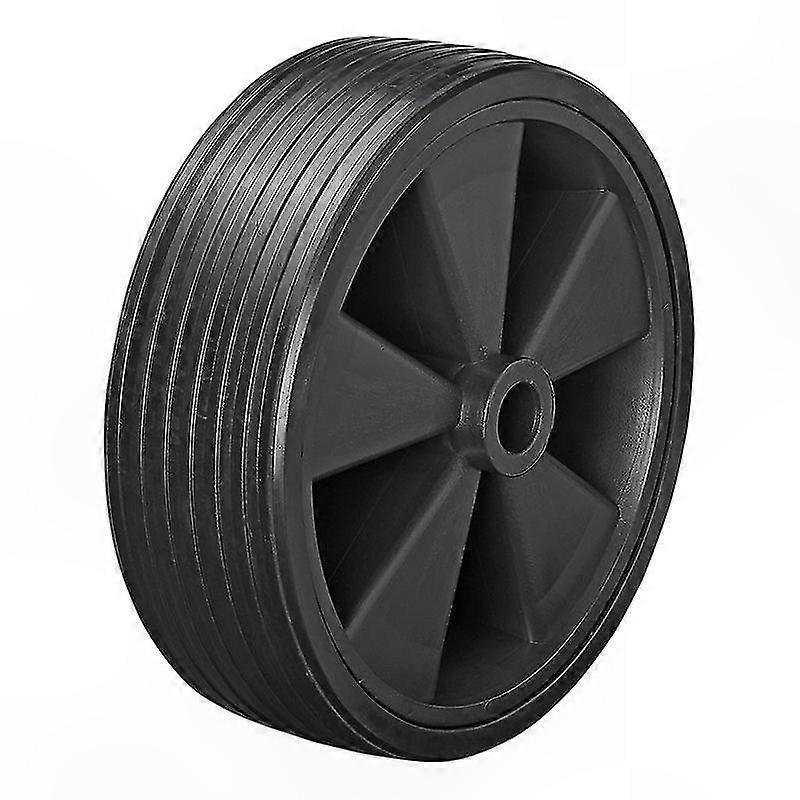 Plastic Rim with Solid Rubber Tire 220x70mm for Wheel Applications