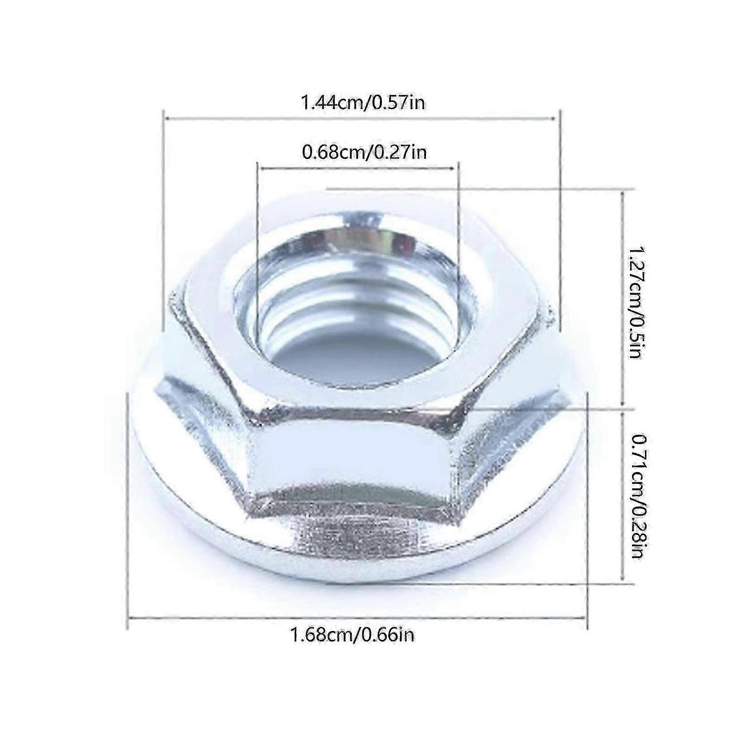 30 Pc/lot Chain Saw- Nuts Stainless Steel ChainsawReplacement Bar Nuts Parts