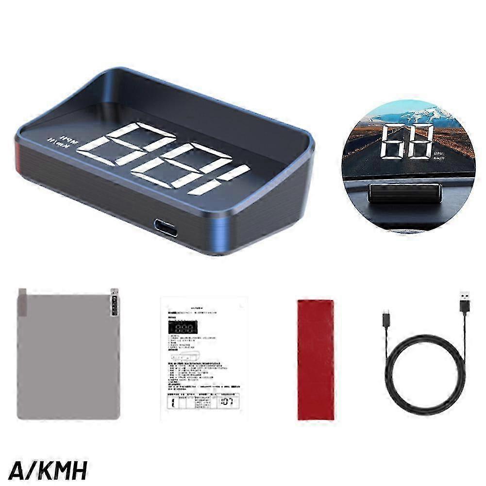 Car Speedometer Digital HUD Head Up Display Universal GPS Projectors Speedomete 2025