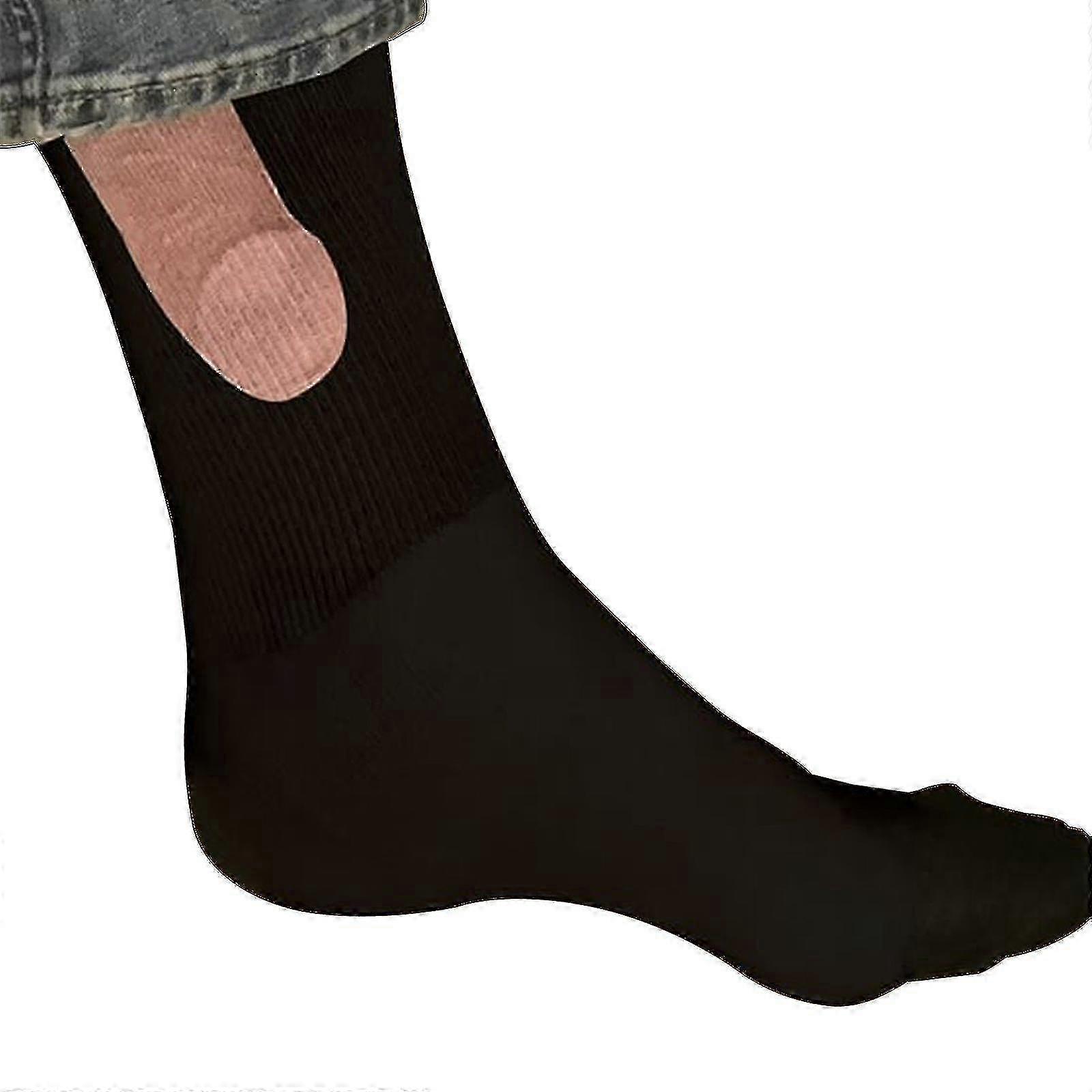 Fun Socks 2 Pairs Cotton Blend Non-slip Sweat-absorbent Multiple Colors Available