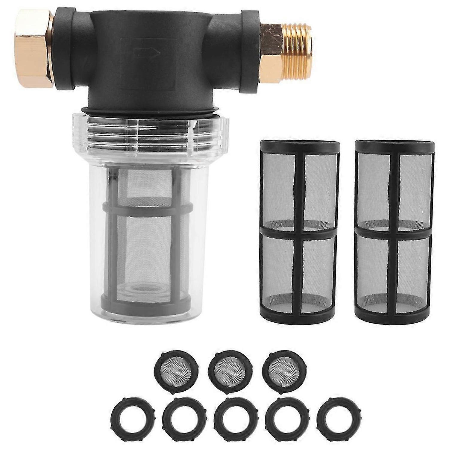 Sediment Water Hose Filter, Garden Hose Filter for Pressure Washer
