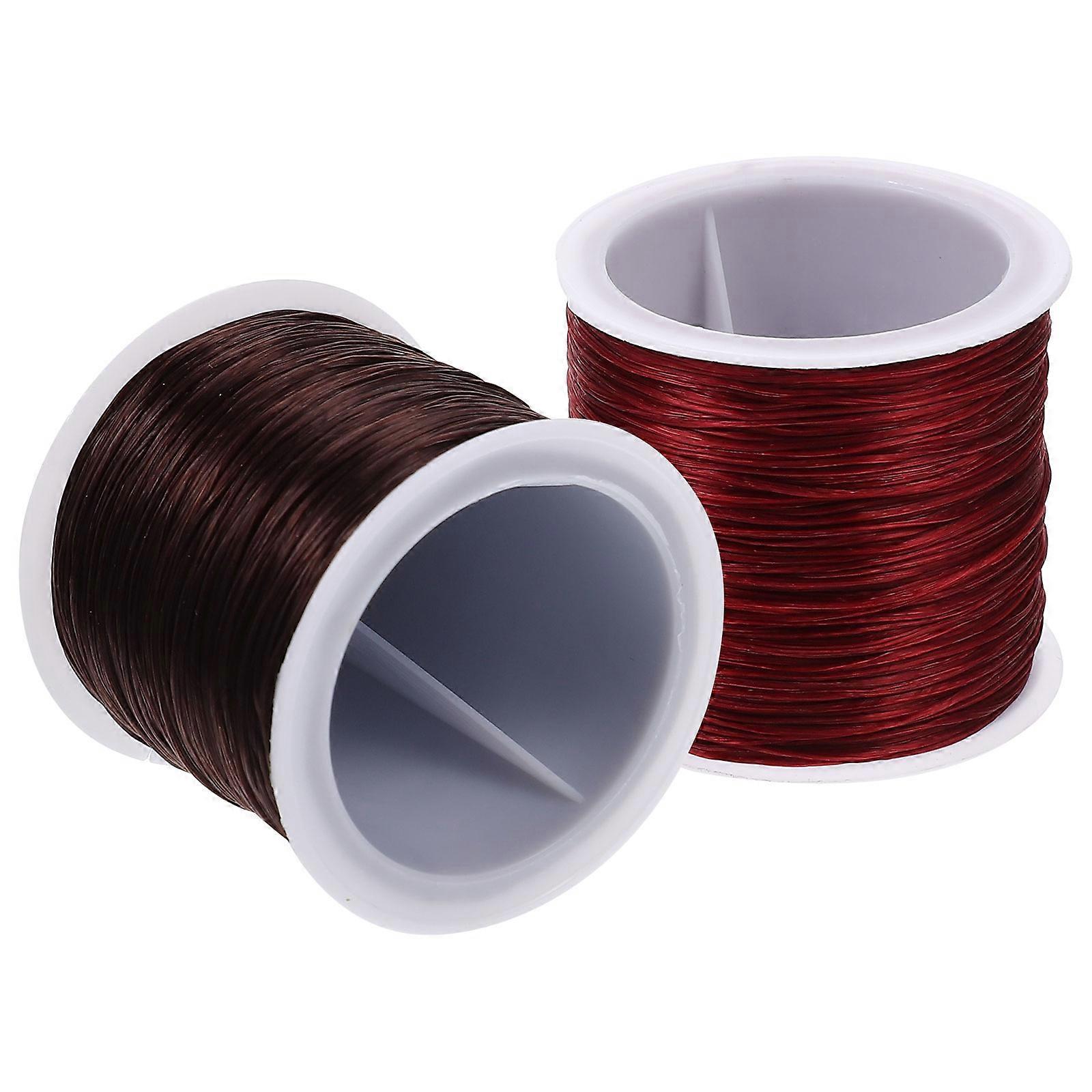 DIY String Elastic Cord for Jewelry Craft Making 12 Rolls Assorted Color