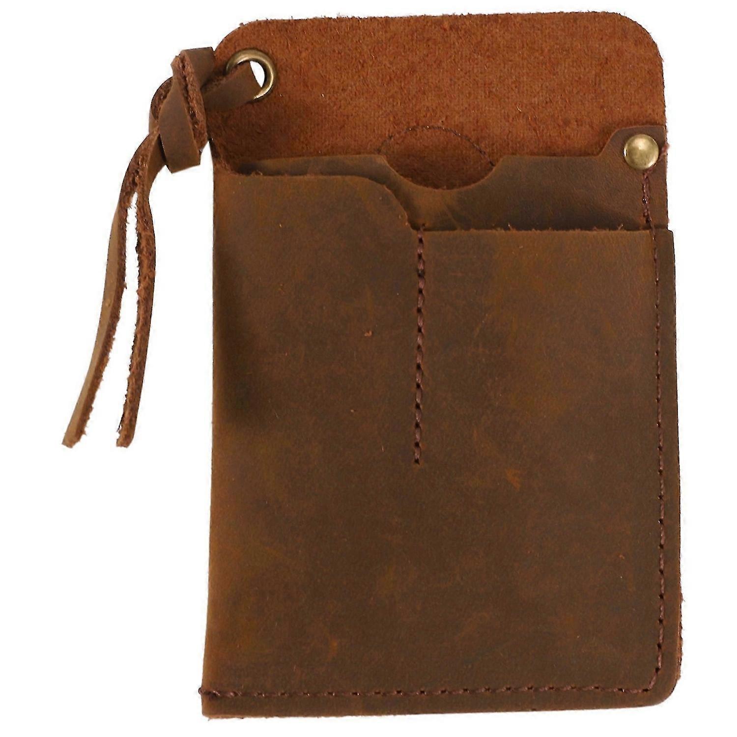 Handgemachte EDC Organizer Lederscheide / Organizer Slip Pouch Case für Taschenlampe / Multi-Tool / Messer / Stift