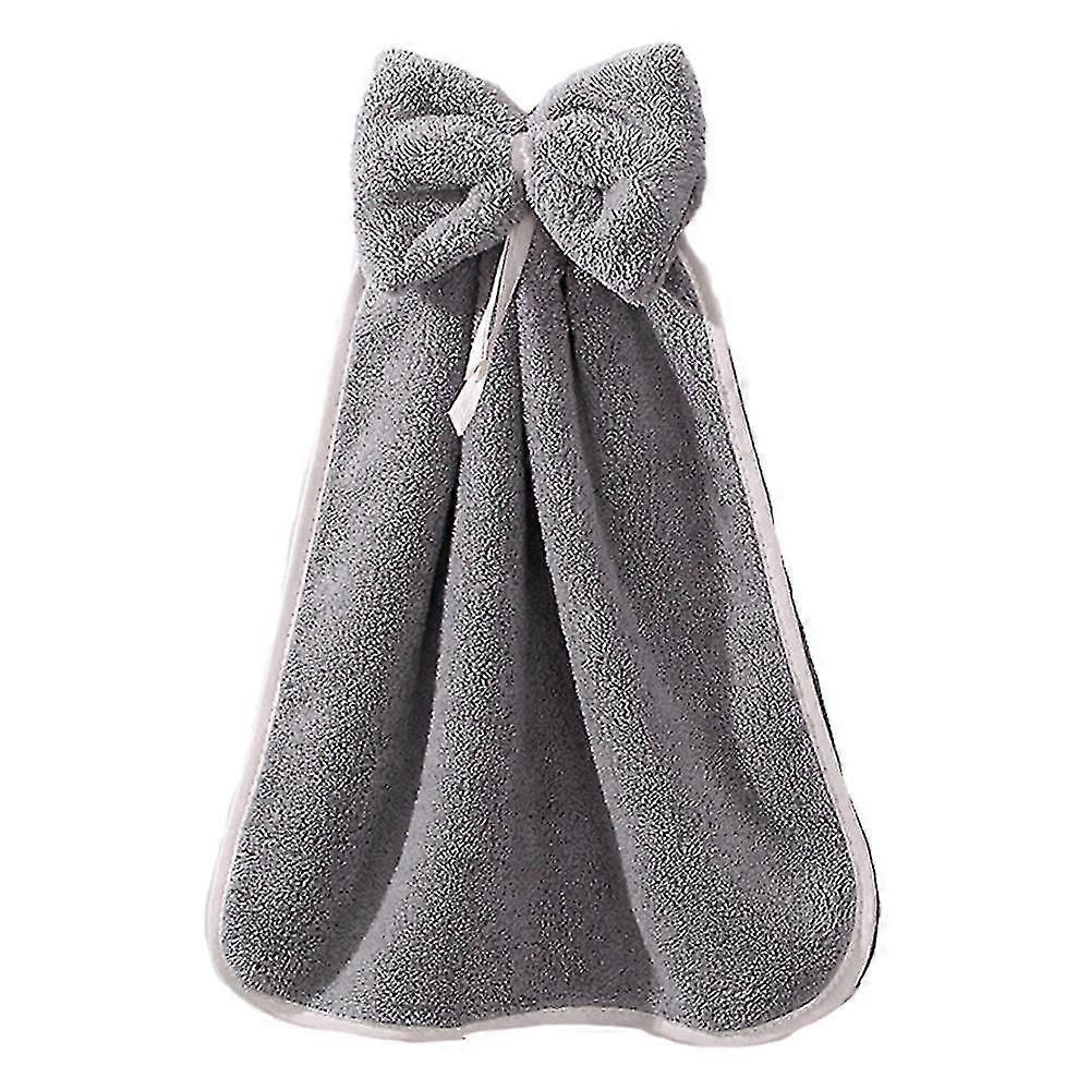 Absorbent Hanging Hand Towel, Cute Hand Towel With Hanging Loop