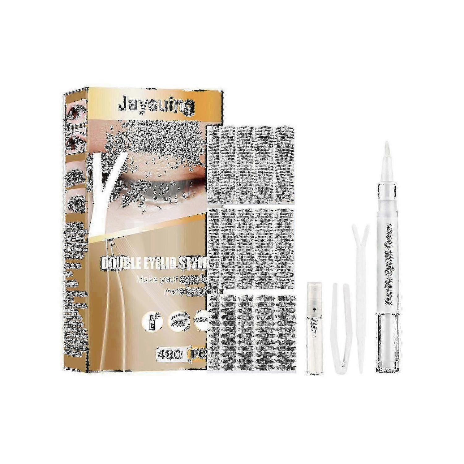 Jaysuing Invisible Non-glue Double Eyelid Sticker