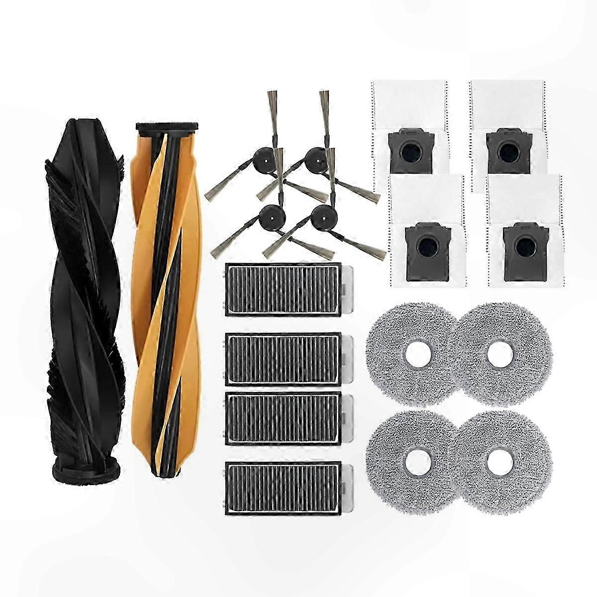 Enhanced Cleaning Kit with Side Brush and HEPA Filter for Improved Performance