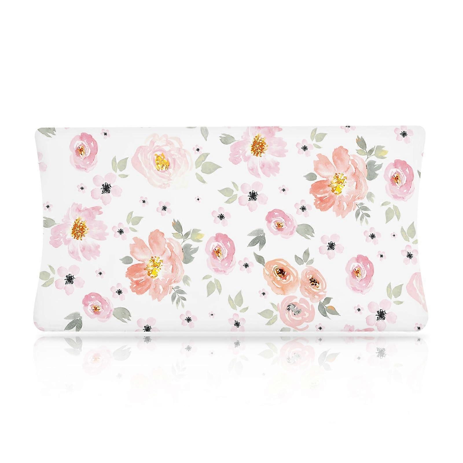 Portable Elastic Baby Changing Pad Cover - Soft, Waterproof, Portable Changing Table Pad for Kids, Fits Standard Sizes