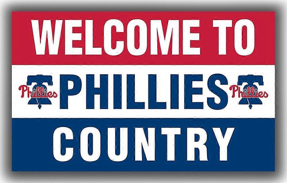 Baseballag minneverdig flagg Phillie Country Banner