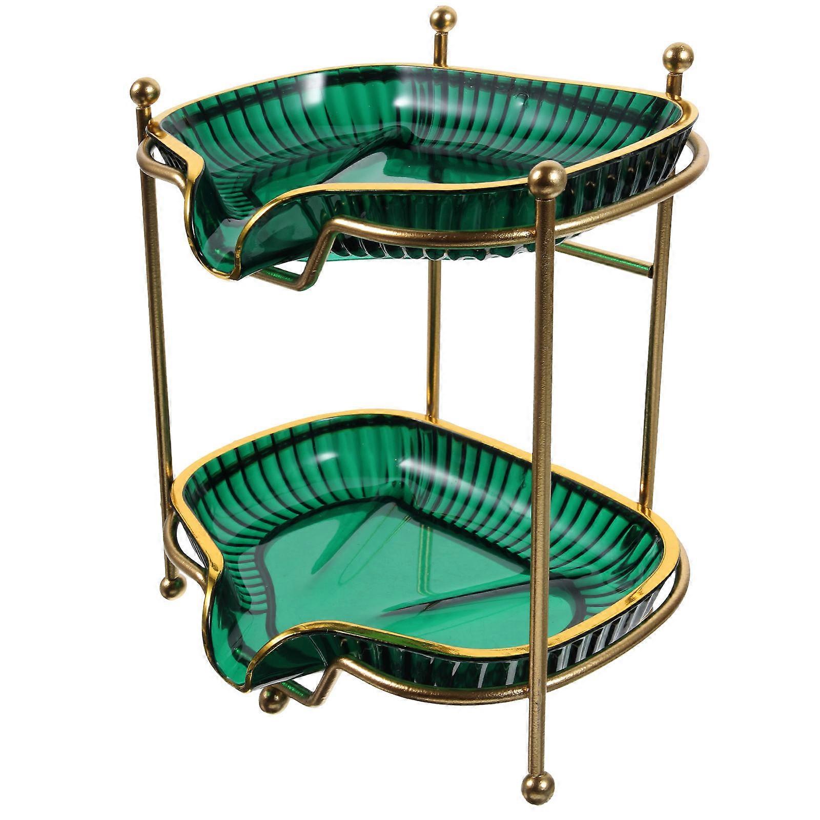 Dish for Storage Use 4Pcs Double Layer Soap Holder