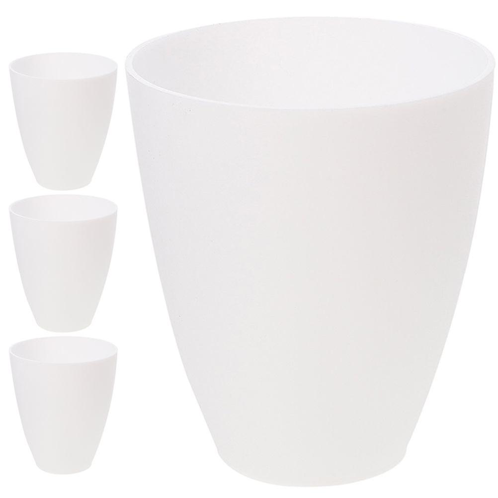 4pcs Flat Head Lampshade Simple Lamp Cover Plastic Lamp Shade Lamp Accessory