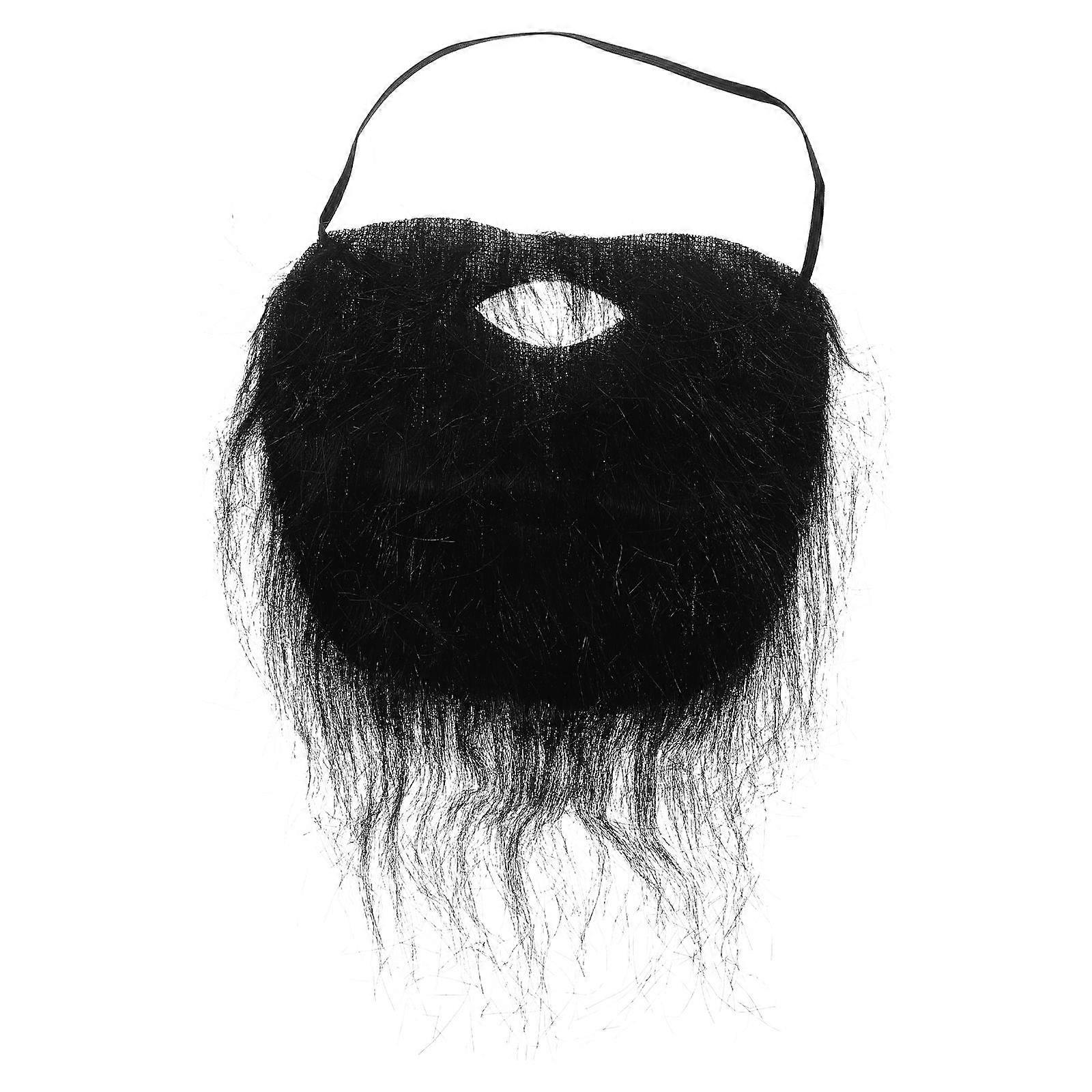 Realistic Beard for Adult 4Pcs Artificial Fake Mustache for Party