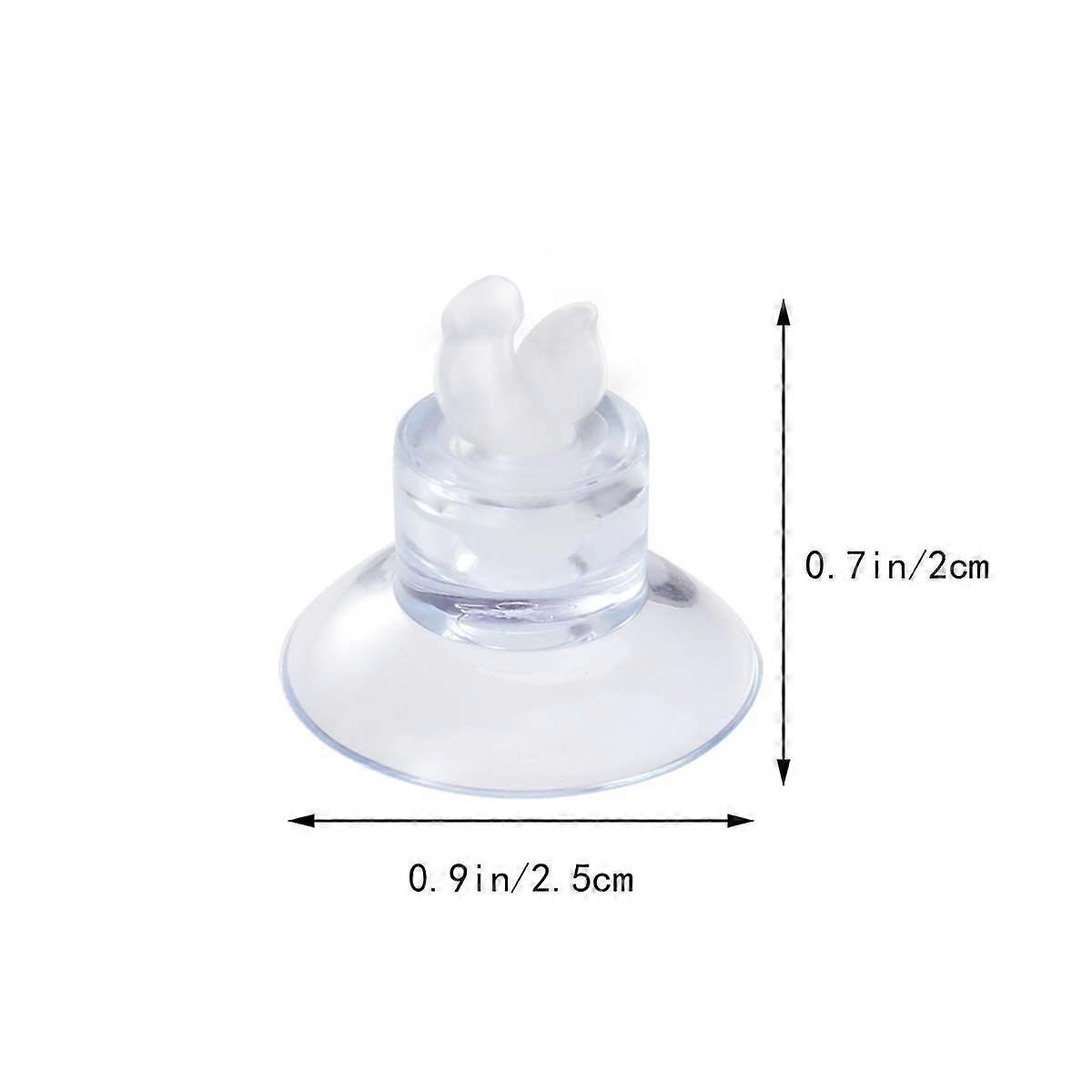 Aquarium Tube Clamps 20Pcs Fixing Pump Tube Transparent Clips Ideal For Users In Fish Tank Environment