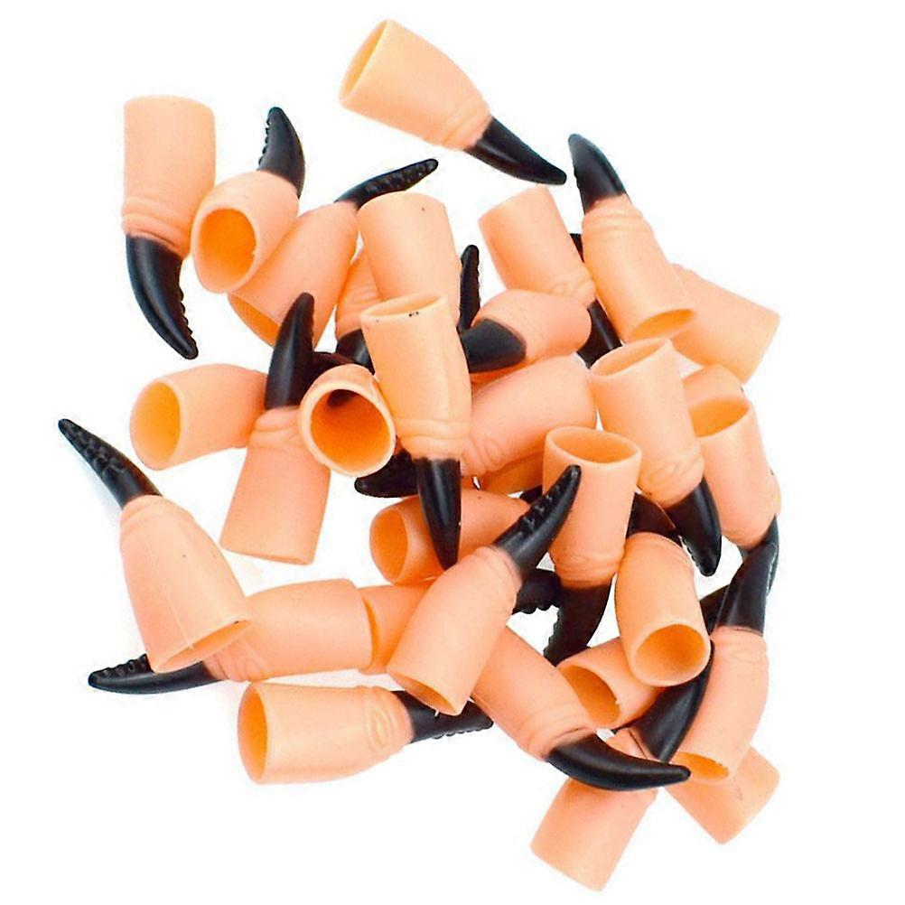 Halloween Finger Tips Fake Fingers For Nails Cosplay Event Scary Realistic Design One Size Fits Most 40Pcs