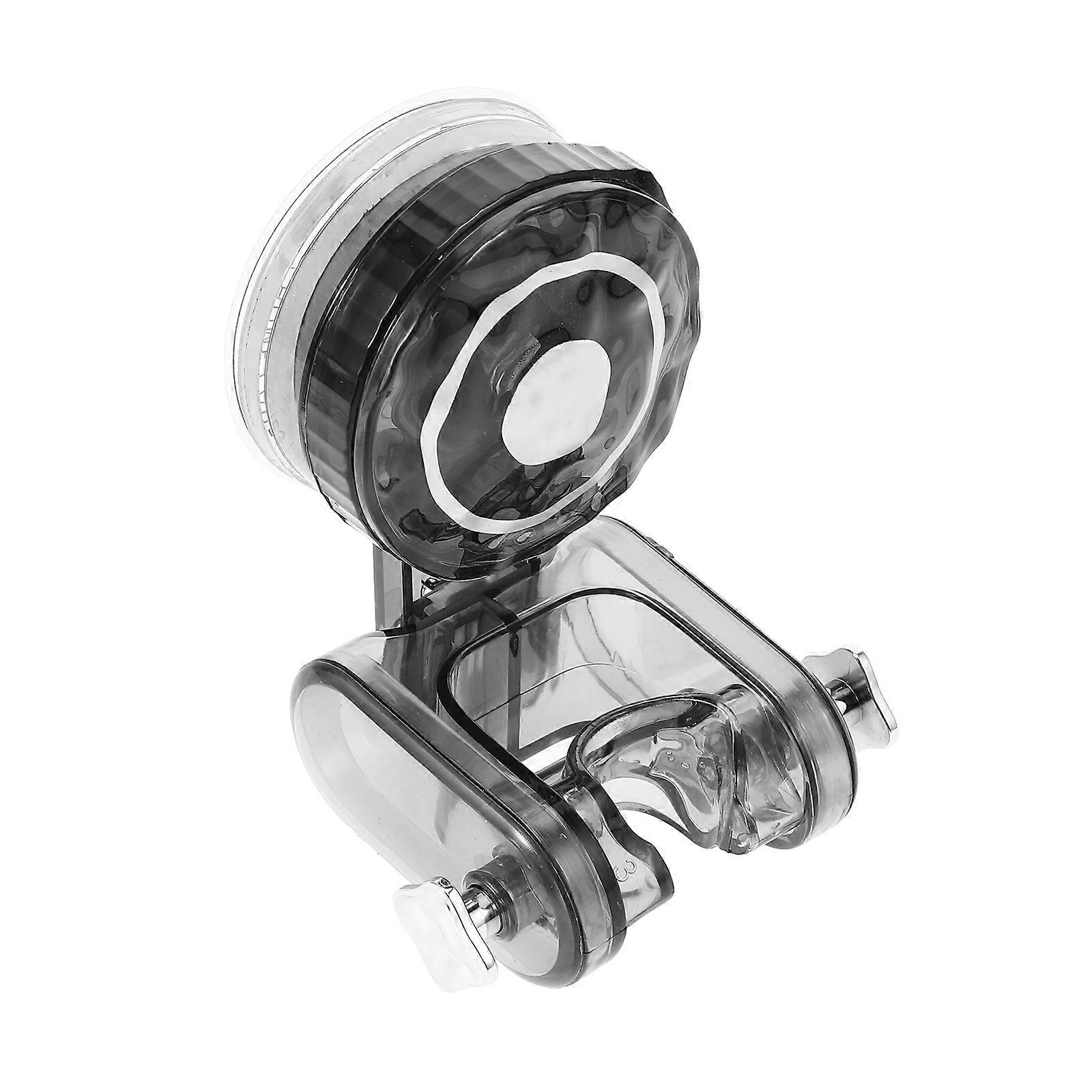 Shower Handle Holder Small Shower Mount Angle Adjustment Plastic Material for Hotel Use 1 Set