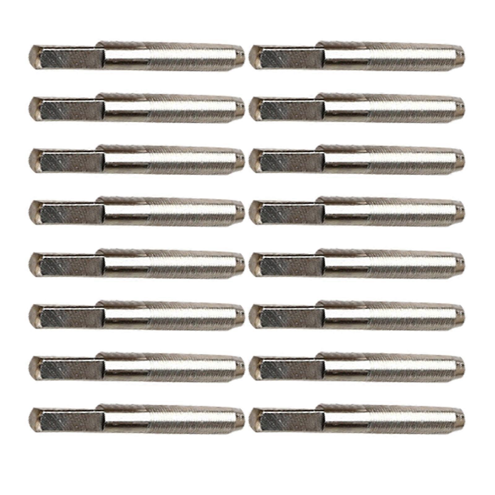 Metal Harp String Pin Nails for Instrument Use 48Pcs Silver Set