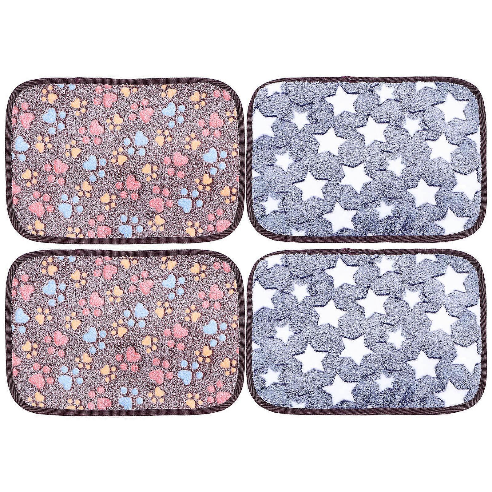 Pet Sleeping Mat Cooling Pads Double Sided Summer Use 12Pcs