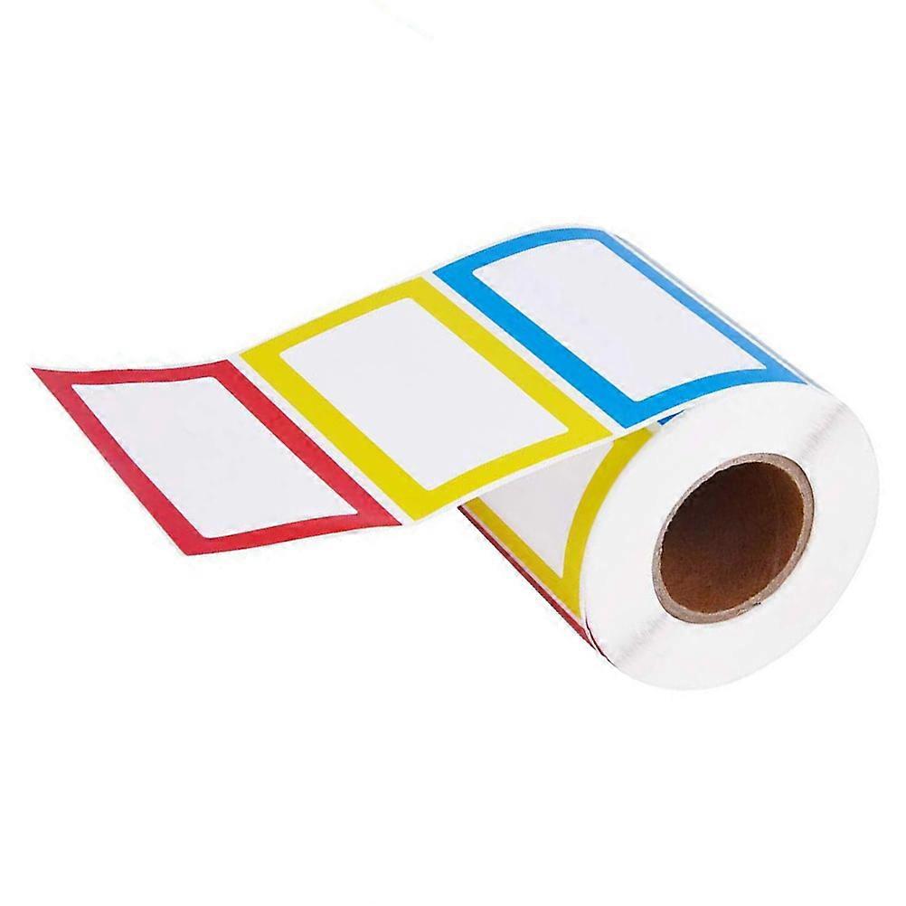 Mark Label Colorful Name Sticker for Home School Office 2 Roll 150Pcs