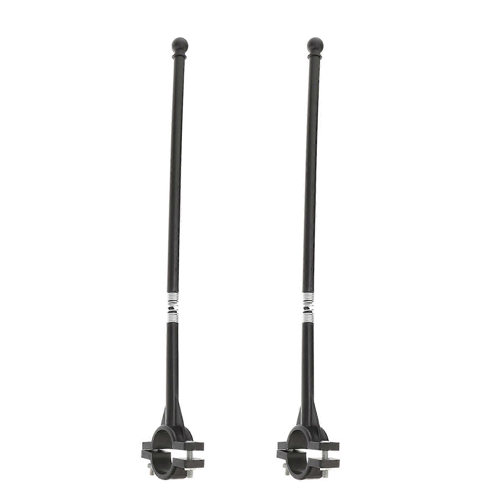 Cycling Handlebar Flagpoles Reliable Display Flagpole for 18Pcs Bike Mounts