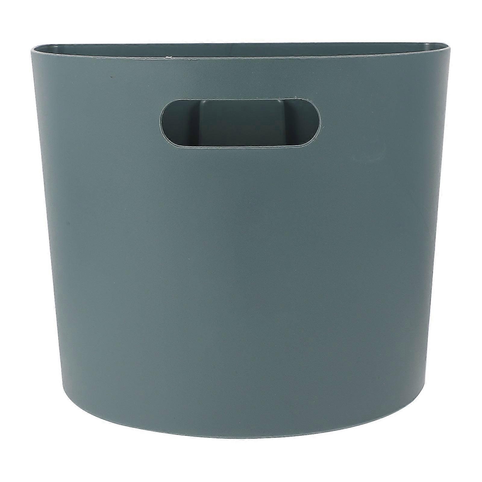 Home Hanging Waste Can Wall-Mounted Trash Can Green 2Pcs