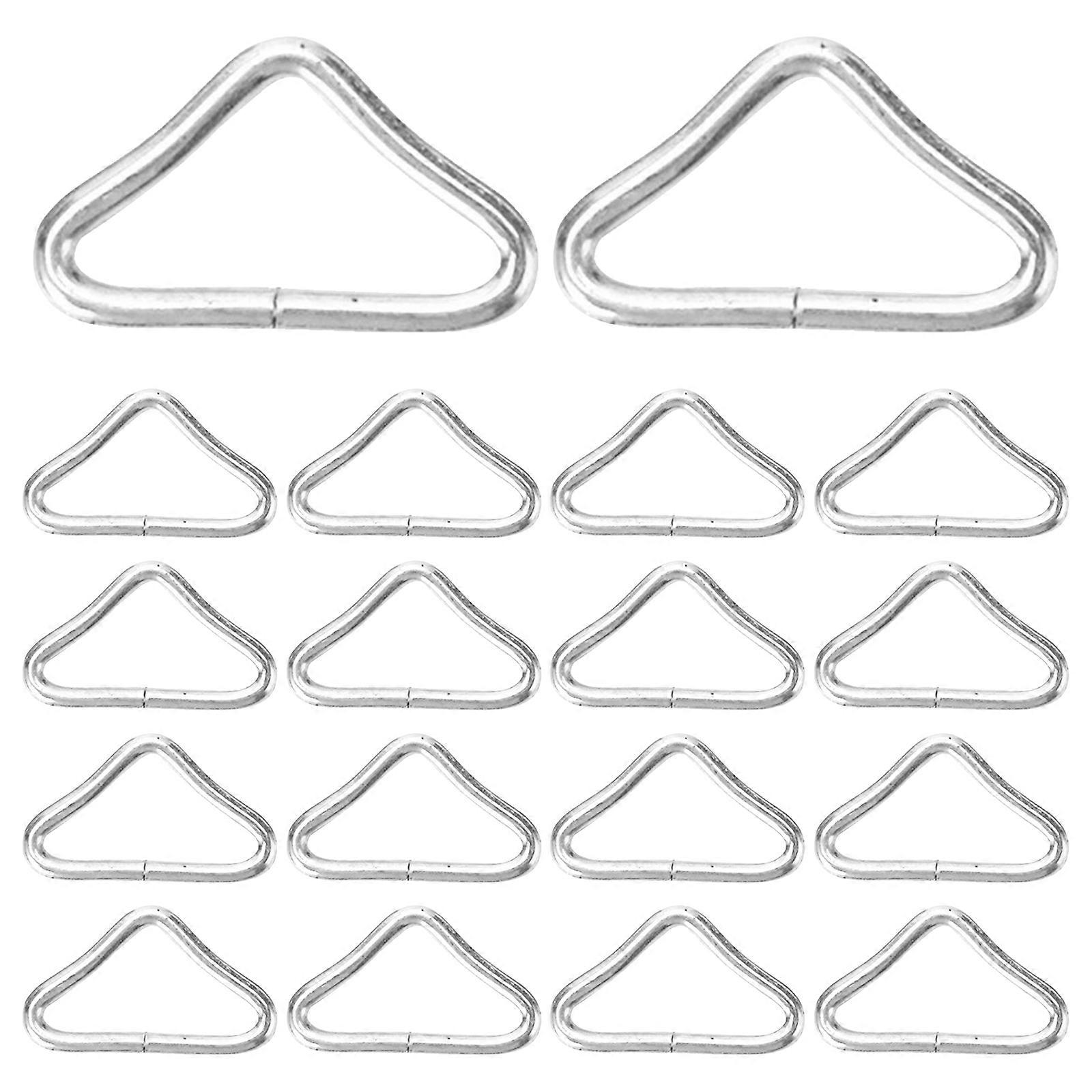 Metal Triangle Buckles for Trampoline Parts Durable 90Pcs Pack
