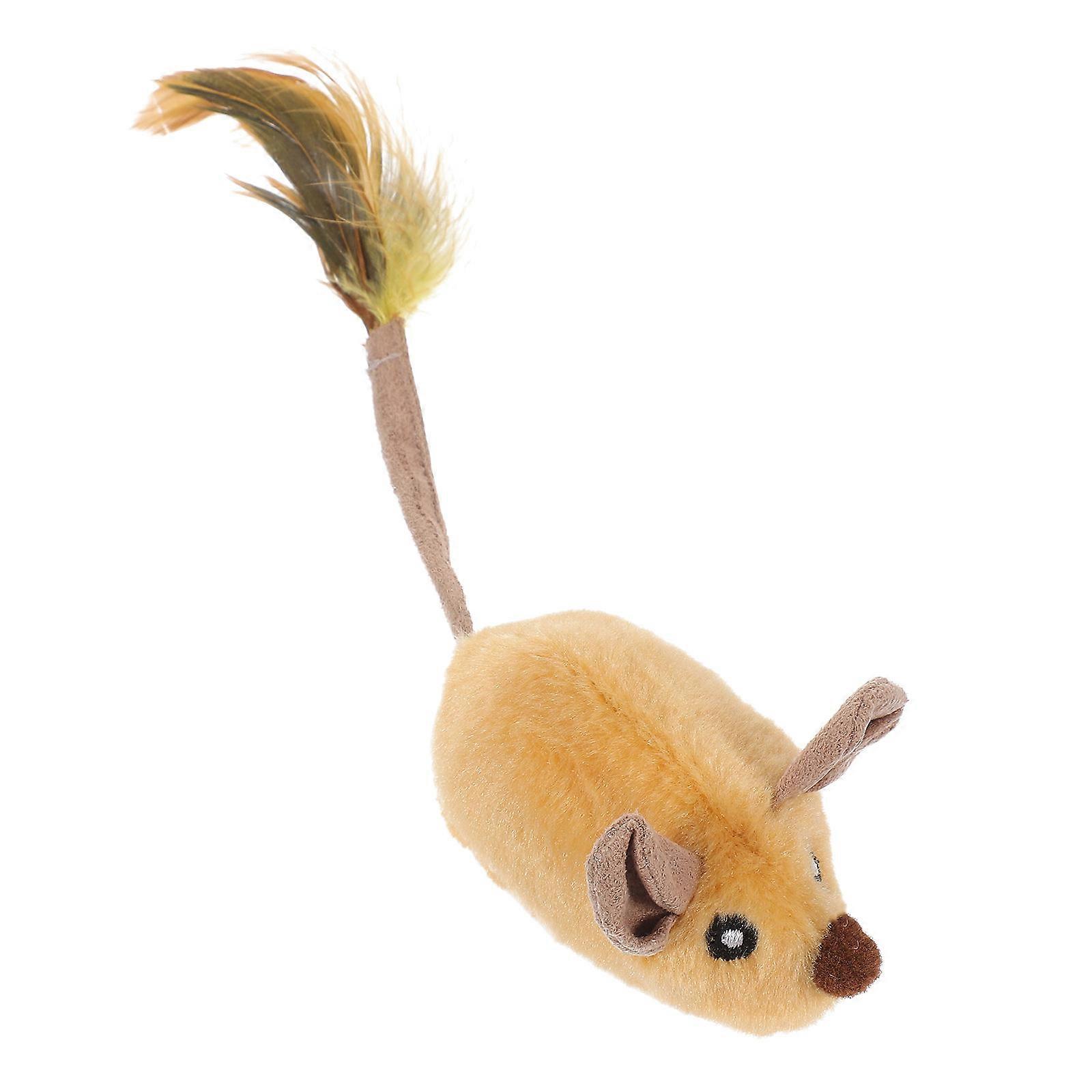 Interactive Mouse Cat Toys Cat Mouse Toy for Chasing 2Pcs Automatic