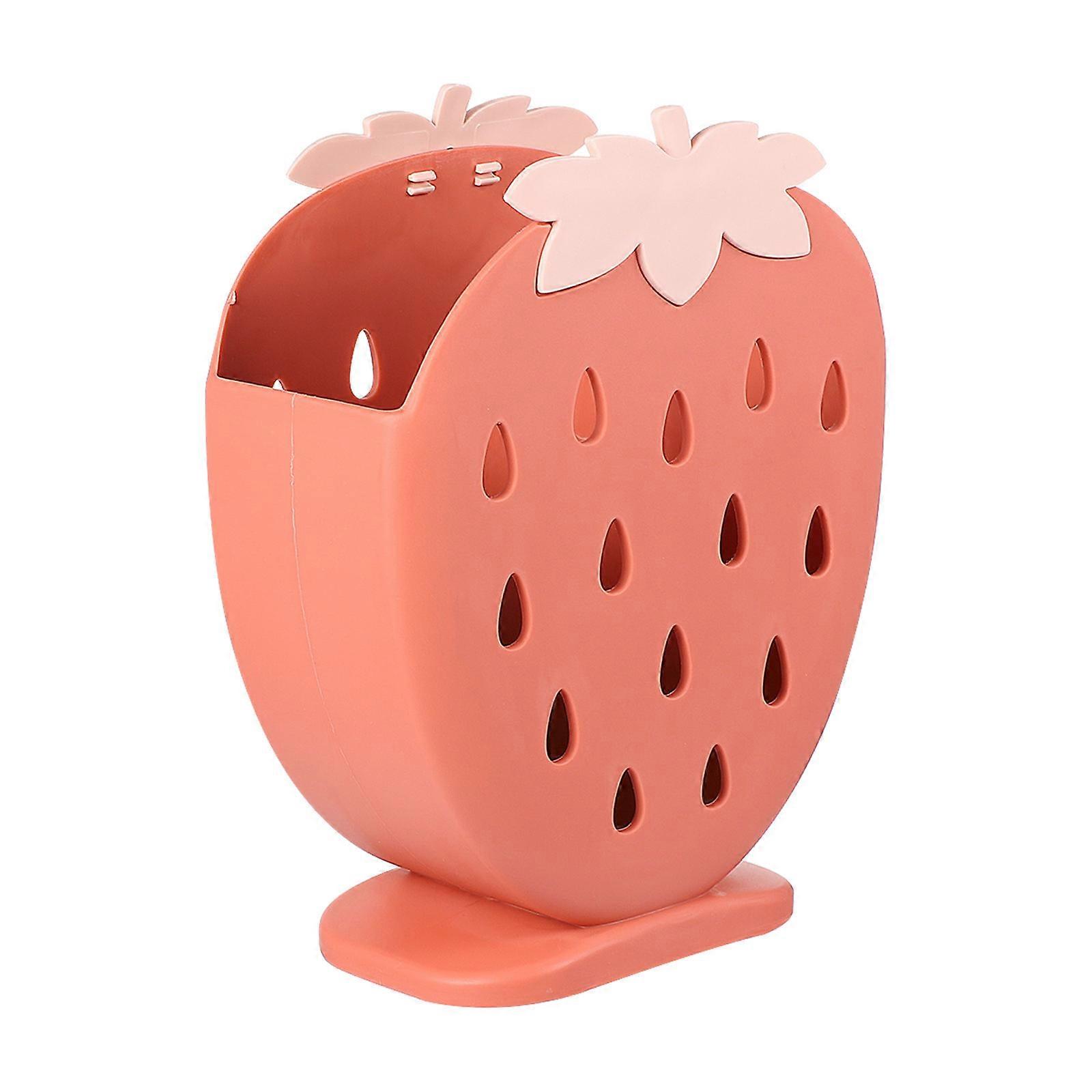 Hanging Basket Storage Basket for Kitchen Use 2Pcs Red Draining Rack
