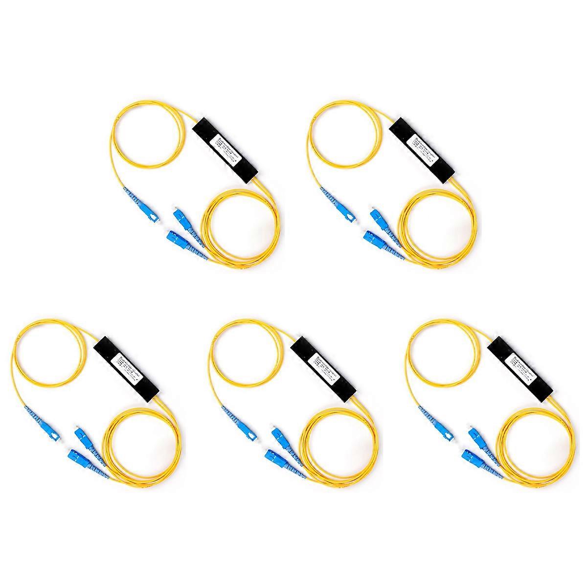 1 Point 2 Taper Fiber Optic Splitter Splice Box Splitter SC Port FTTH
