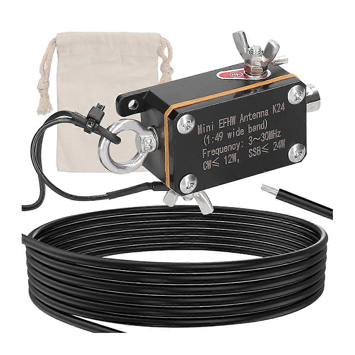 Pocket EFHW Antenna Frequency Band Shortwave Antenna