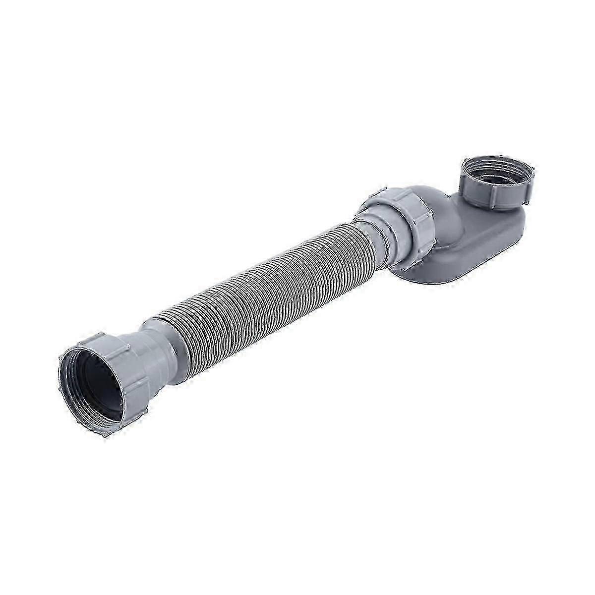 Profil bas 1 1/2 P Piège Baignoire flexible Douche Drain Tuyau Plat P Piège Pot Autonome Drain pour