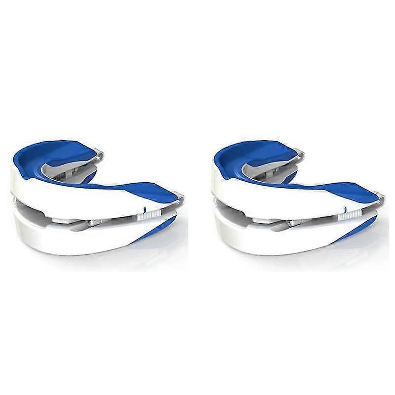 2X Adjustable Anti Snoring Mouth Guard Braces Sleeping Anti-Snoring Devices Bruxisms Snoring Stopper