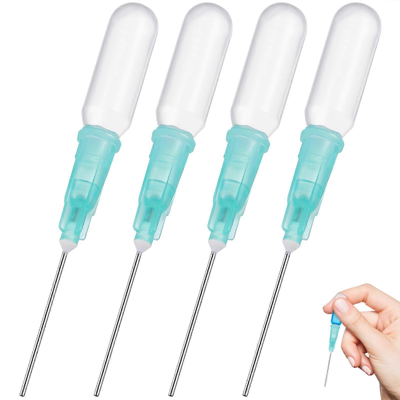 Dispensing Pipette 4Pcs Essential Oil Needle Droppers For Scientists Aromatherapy 6.80X0.70X0.70Cm Suitable For Precise Measurements